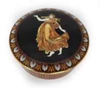 Wedgwood Bone China Etruscan Dance Round Lidded Box
