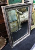 Vintage Silver Bevelled Mirror