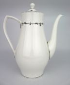 Royal Worcester Silver Chantilly Coffee Pot
