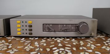 Quad 405-2 Power Amplifier, Quad 34 Preamp & Quad FM4 Tuner Vintage Hi-Fi System