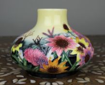 Old Tupton Ware Hand-Painted Floral Vase