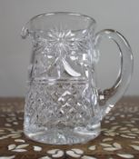 Fine Stuart Crystal Beaconsfield Pattern Cut Glass Jug