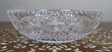 Fine Stuart Crystal Beaconsfield Cut Glass Centrepiece Bowl
