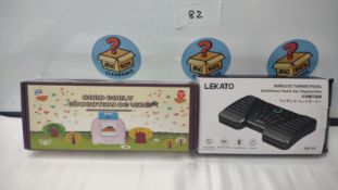 Kid's Education Toy & Wireless Turner Pedal. Est £20