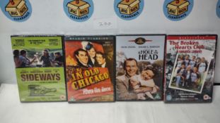 4 Pack Blu-Rays/DVDs. Est £20