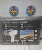 Balcony Private Screen. Est £40