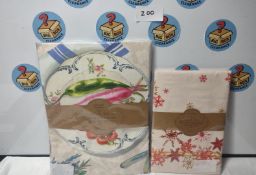 2 Pack Table Cloth. Est £20