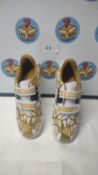 Kid's White & Gold Shoes. Est £20