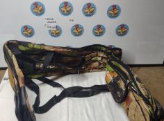 Camo Rifle Holder. Est £25