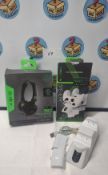 Job Lot Xbox Charging Port & Headset. Est £30