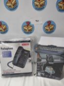 Phone Car Mount & Desktop Phone. Est £30