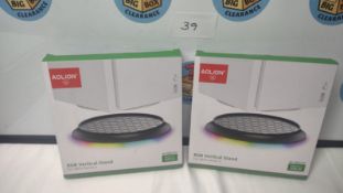 2 Pack Rgb Stand For Xbox Series X. Est £30