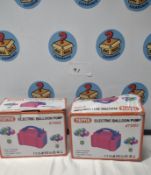 2 Pack Electric Balloon Pump. Est £40