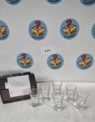 Jon Lot Shot Glasses. Est £25