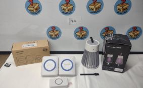 Electric Doorbell & Mosquito Lamp. Est £25