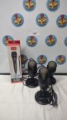Job Lot of Microphones. Est £30