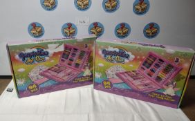 2 Pack Kids Art Case. Est £30