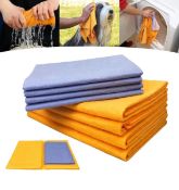 5 x (8 Pcs) Miracle Shammy, Ultra-Absorbent Miracle Cleaning Shammy, Miracle Shammy Cloth RRP £84...