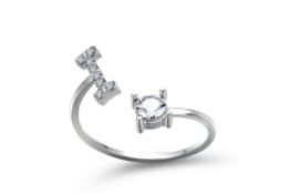 10 x Letters Rings Personalized Gift For Women L14a