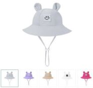 10 x Newborn Baby Girl Boy Summer Sun Hats Lb40