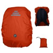 15 x Waterproof Backpack Cover With Reflective Strips L27c