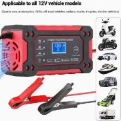 12V 6A Battery Charger For Vehicles, A Trickle Charger And Maintainer L1b