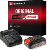 Einhell Power X-Change 18V, 2.5Ah (box tatty) L1c