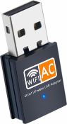Wifi Dongle, AC600 802.11AC Dual Band 2.4Ghz and 5GHz L4a