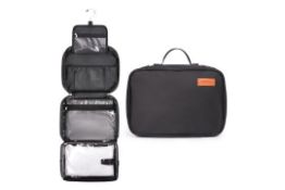 10 x Men's Wash Bag Travel Bag Large RRP £122.30 Lb12