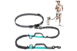 5 x Hands Free Dog Leash With Adjustable Waist L12c