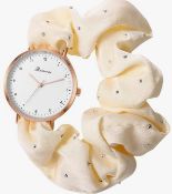 Women's Scrunchie Quartz Watch L4a