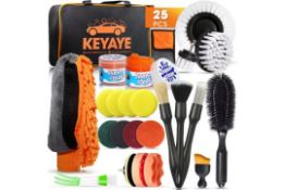 25 Pcs Car Detailing Kit L22a