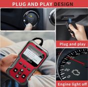 OBD2 Scanner Heavy-Duty Car Diagnostic with Reset Function L2a