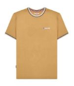 Lambretta Twin Tipped Pique Tee - Sand RRP £25.00 - L