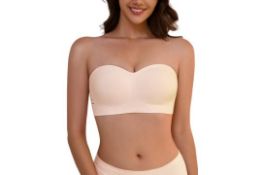 11 x Women's Strapless Bras Wireless Lb32
