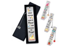10 x 3 Pcs Bookmark Gifts Sets For Women & Men RRP £8.56 ea L13a
