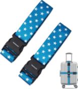 10 x 4 Pack Luggage Straps Lrt