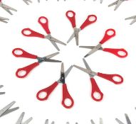48 x Consortium School Scissors RRP £3.99 ea L3c