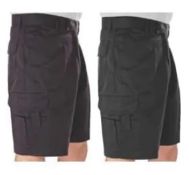 Benchmark Bottle Green Workshorts Size 32 RRP £16.99 L8c