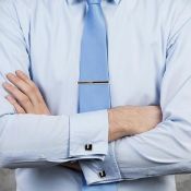 10 x Tie Clip & Cufflinks Set For Men L12a