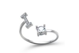 10 x Letters Rings Personalized Gift For Women L14a