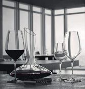 Bormioli Rocco InAlto Tre Sensi Wine Glass, Large, Set of 6, Clear