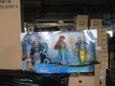 6 Pcs Brand New Large Size Mattell Mermaid Playset Figurines MSRP £39.99 - 6 Pcs In Lot