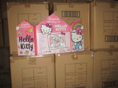 10 Pcs Hello Kitty - Bumper Sized Stationary Box - RRP £12.99/unit