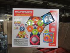 10 Pcs Magformers 30 Pc Challenger Set - Brand new sealed MSRP £24.99 - 10 Pcs In Lot