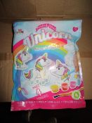10 Pcs Brand New Unicorn Paint Your Own Mould Set - With Paints and Brush