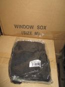 100 Pcs (Pairs) Window Sun Shade - Suitable For All Size Cars - RRP £4.99/pack - 100 Packs In Lot