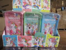 24 Pcs Brand New Water Push Game - Super Quality £2.99/unit - 24 Pcs Assorted Design