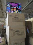 6 Pcs Large Size Fidget Lab Game - With Assorted Fidgets/Make Your Own Set Craft Brand New and Se...