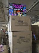 6 Pcs Large Size Fidget Lab Game - With Assorted Fidgets/Make Your Own Set Craft Brand New and Se...